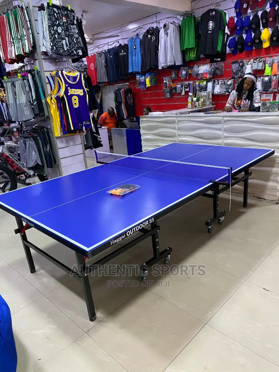 Hagai Waterproof Outdoor Table Tennis Board With 4bats