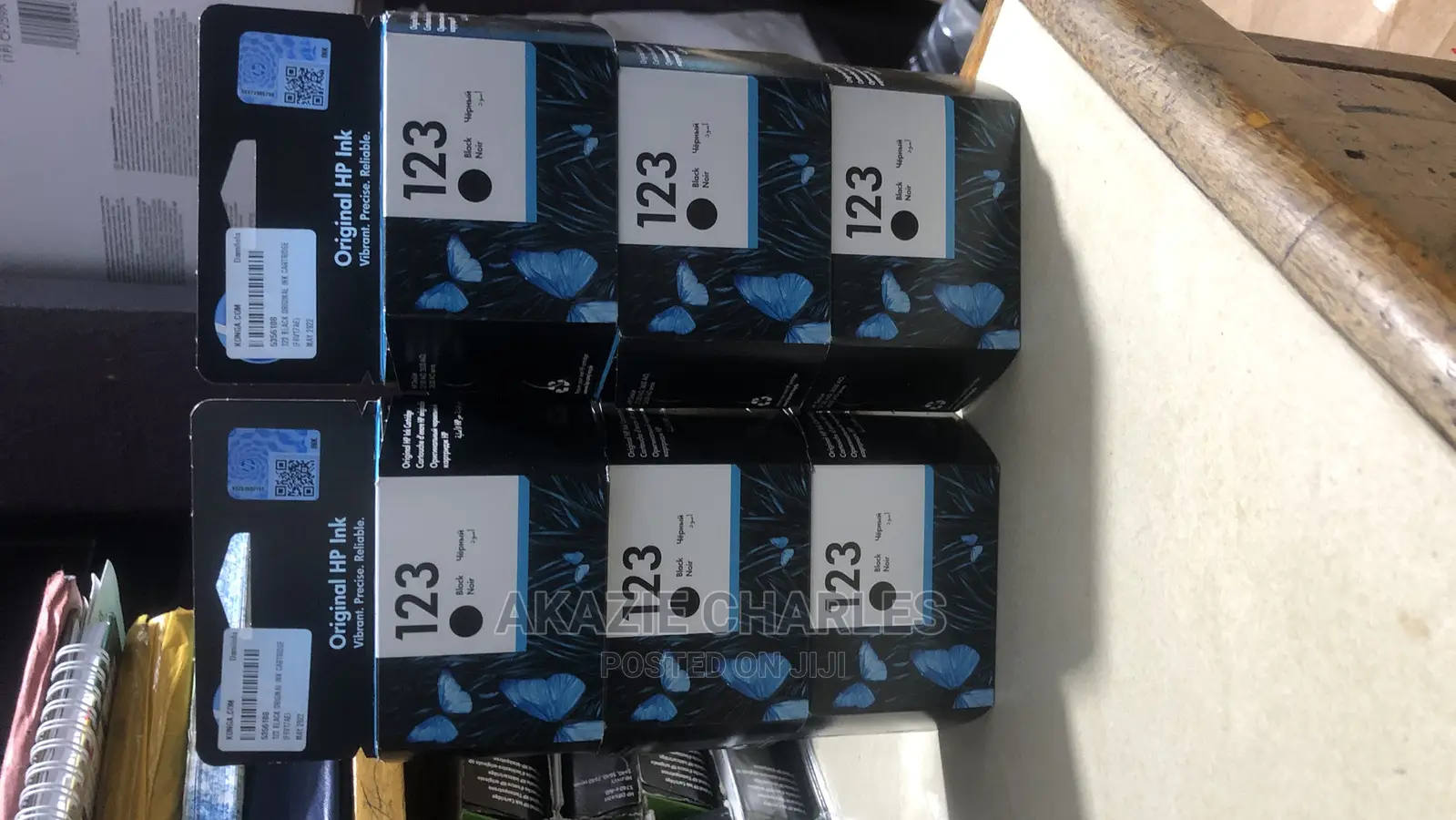 Original Hp Ink 123 (Black)