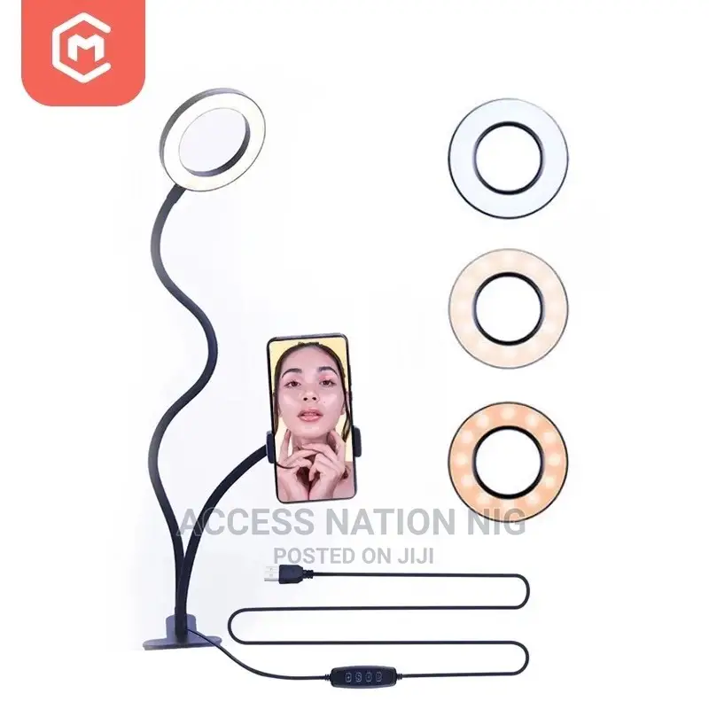 2 in 1 Photo Studio LED Ring Fill Light for Live Stream