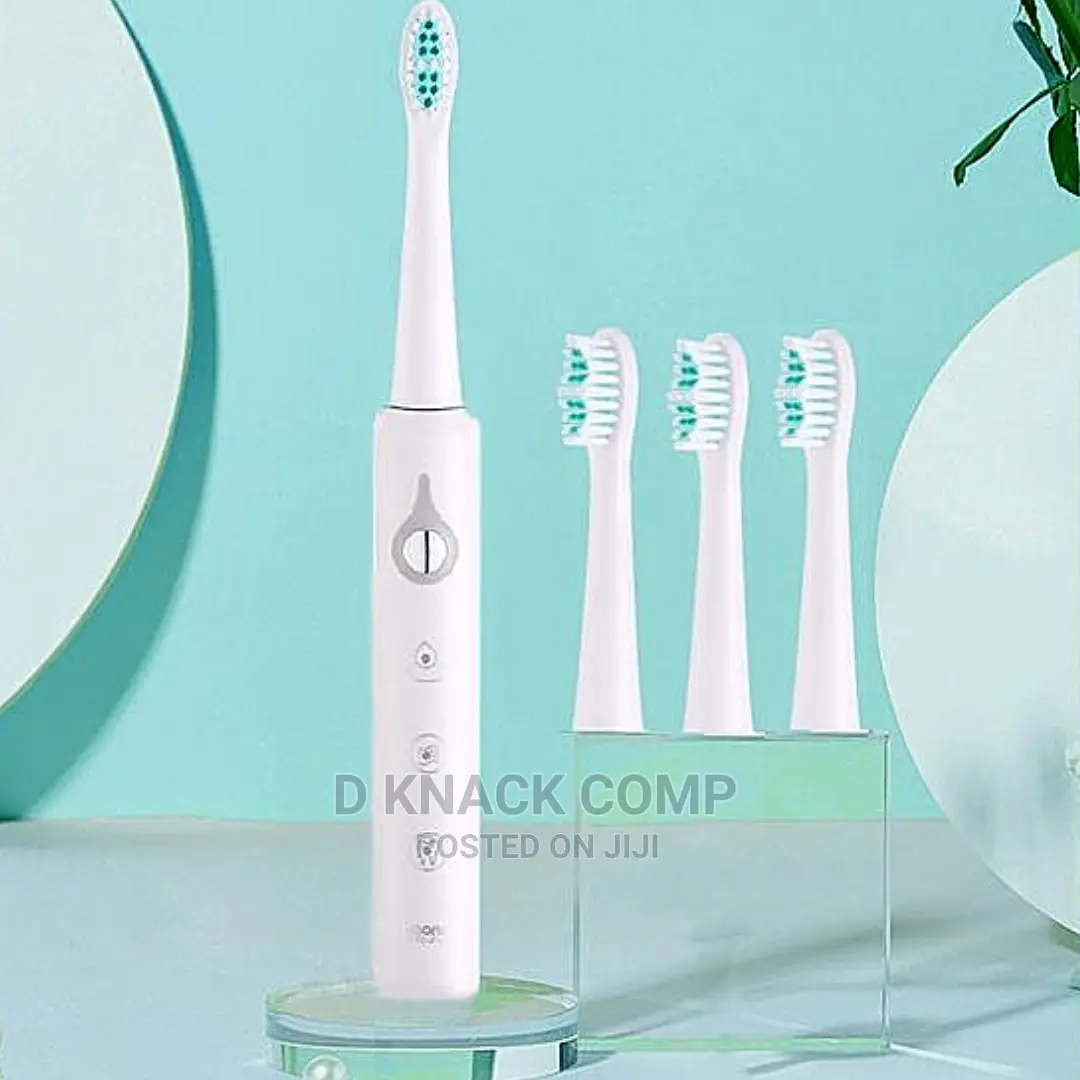 Electric Toothbrushes With 3 Brush USB Rechargeable
