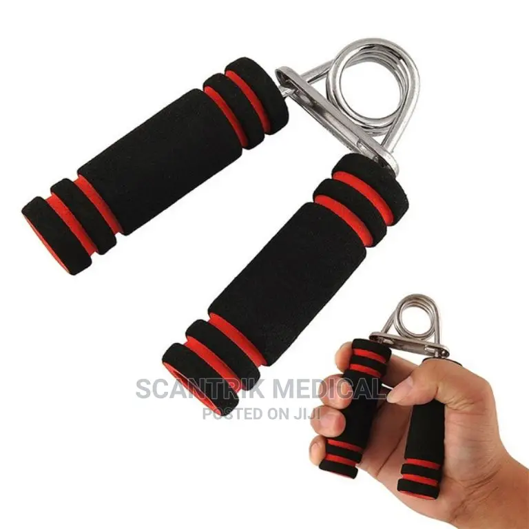 Blue Foam Padded Handle Hand Grip, for Gym, Box