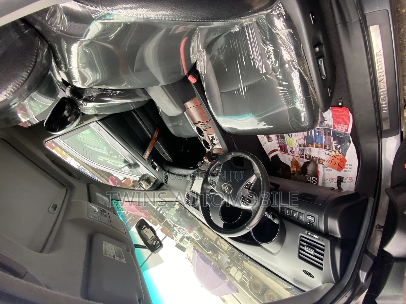 Toyota Highlander Limited 2012 Gray