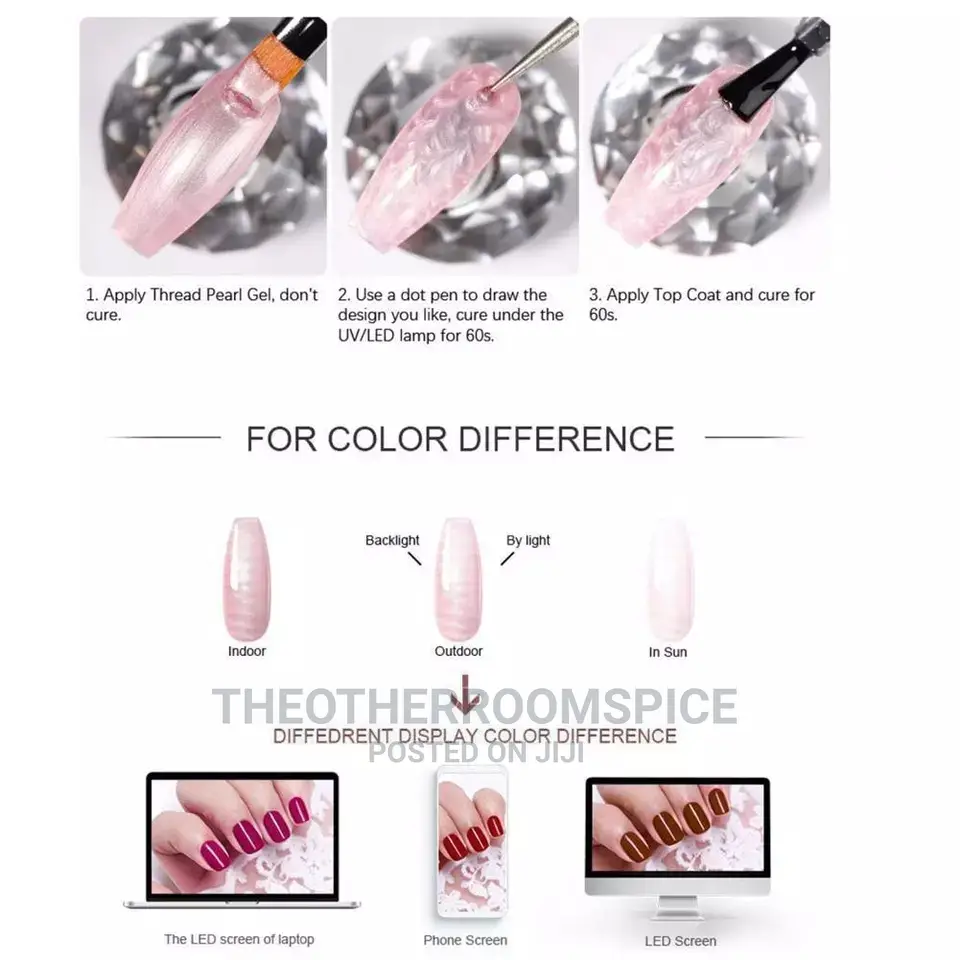 7ml Nail Extension UV Gel Polish Nail Wrap by Nee Jolie