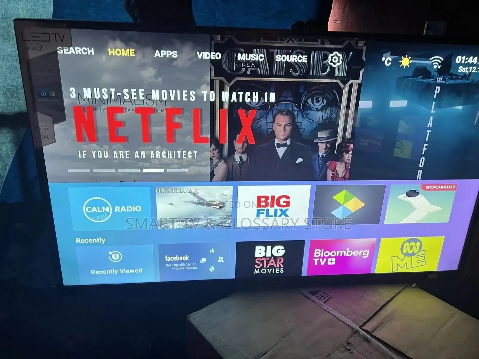 Samsung Smart Flat Screen 55inchs 169500k