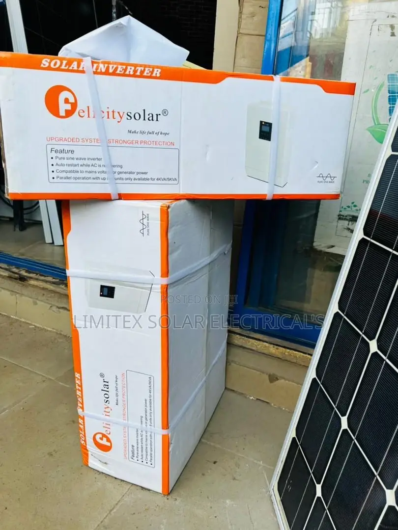 7.5kva Felicity Hybrid Inverter With 100ah MPPT Controller