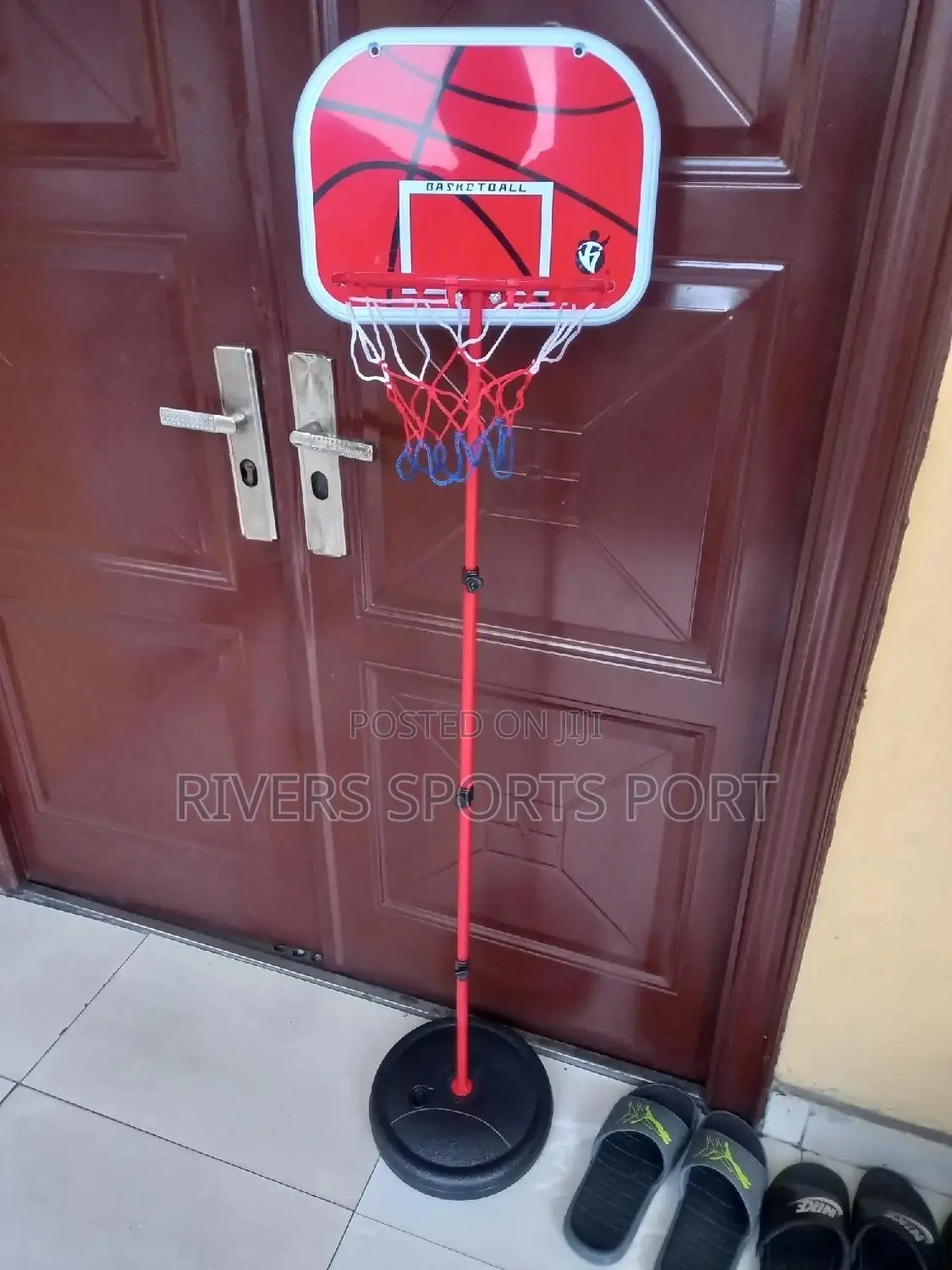 Basketball Stand, 63-165 Height Adjustable Kids Goal Hoop