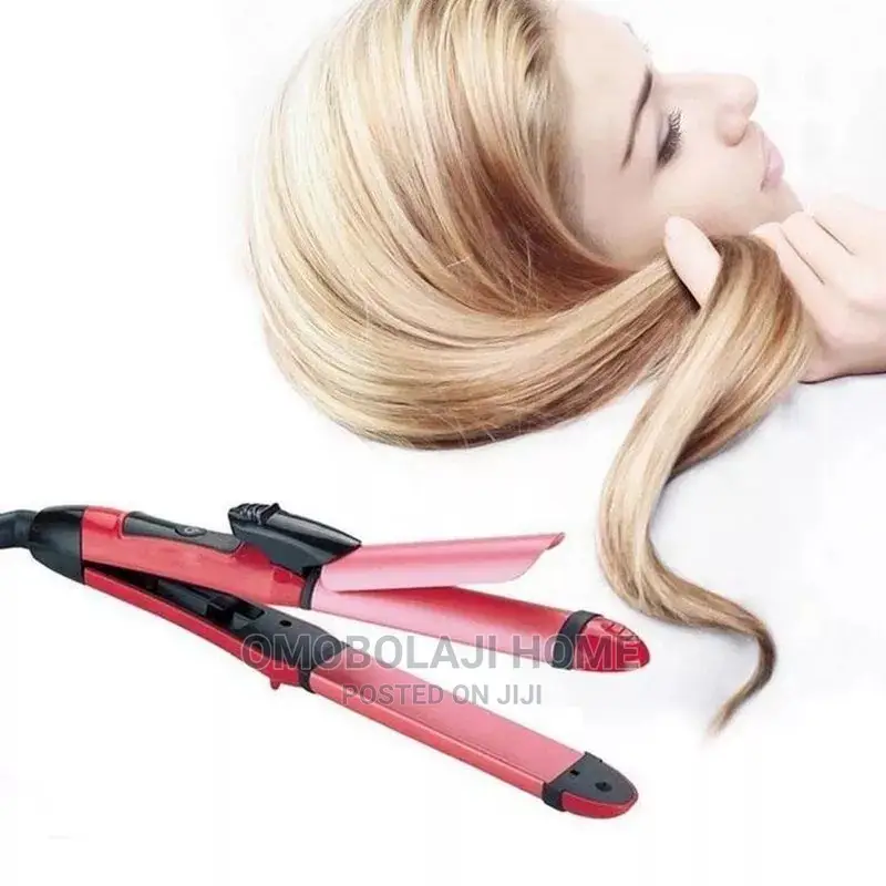 2 in 1 Nova Hair Straightner and Curler
