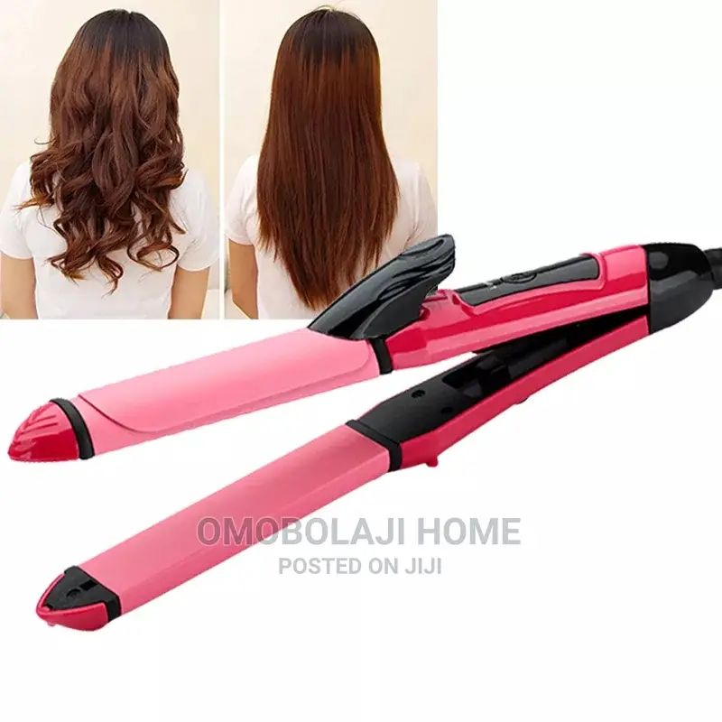 2 in 1 Nova Hair Straightner and Curler