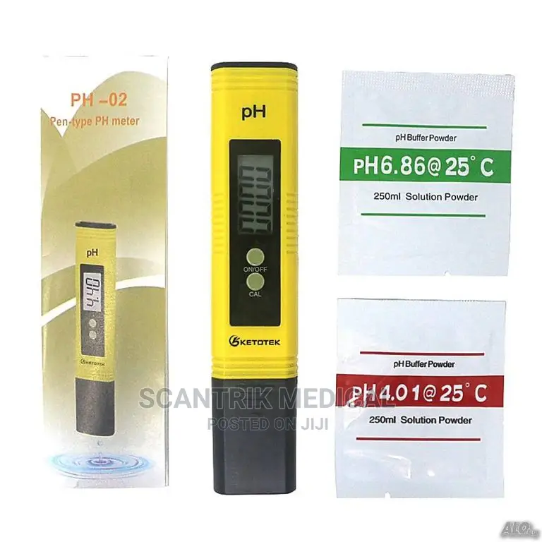 Digital Ph Meter and Tester 0-14 Ph for Water Quality Testin