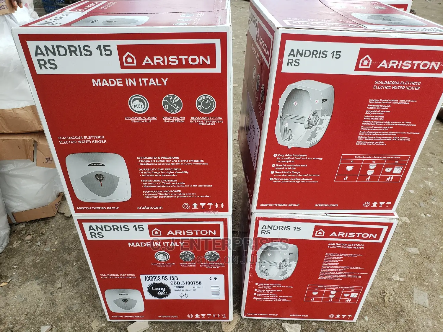 Ariston Water Heater 15 Liters