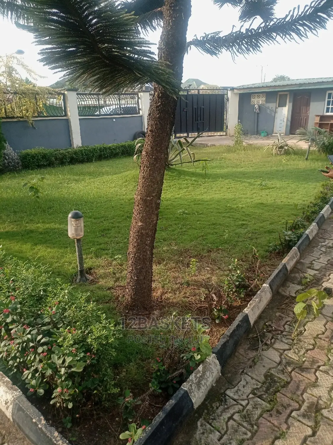 Half Plot of Dry Land Fenced at Beachland Estate Road, Arepo