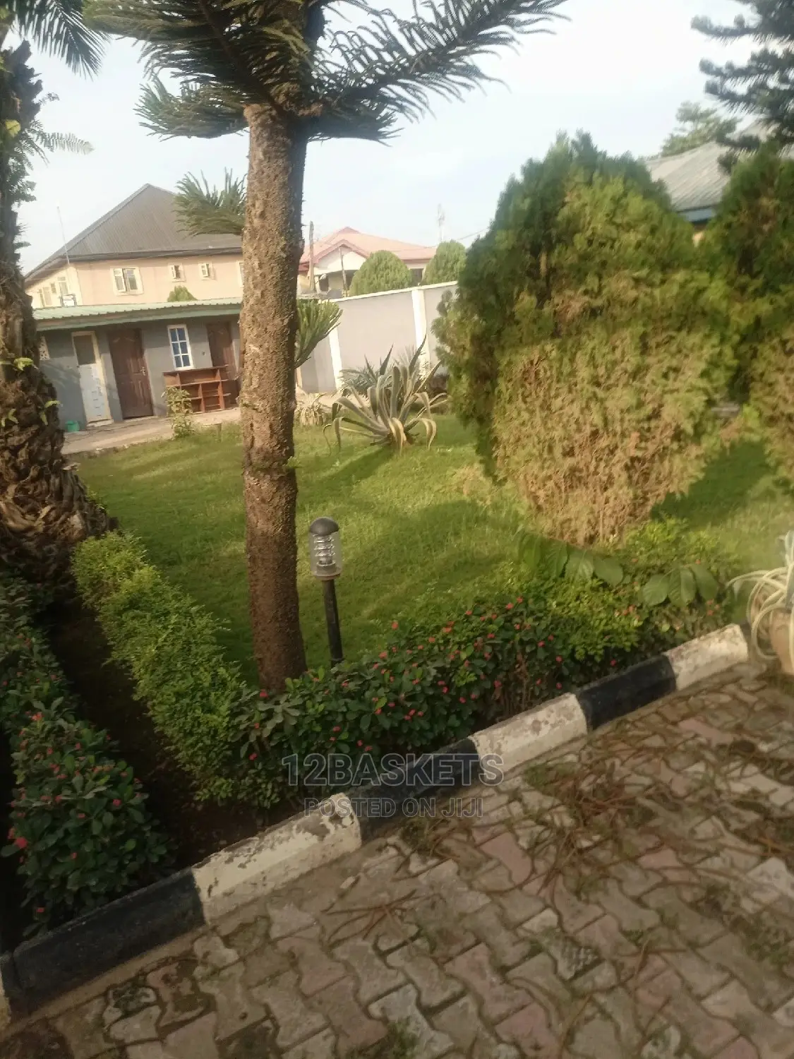 Half Plot of Dry Land Fenced at Beachland Estate Road, Arepo