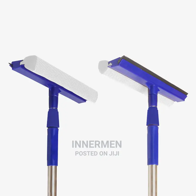 Glass Wiper With Extendable Telescopic Pole