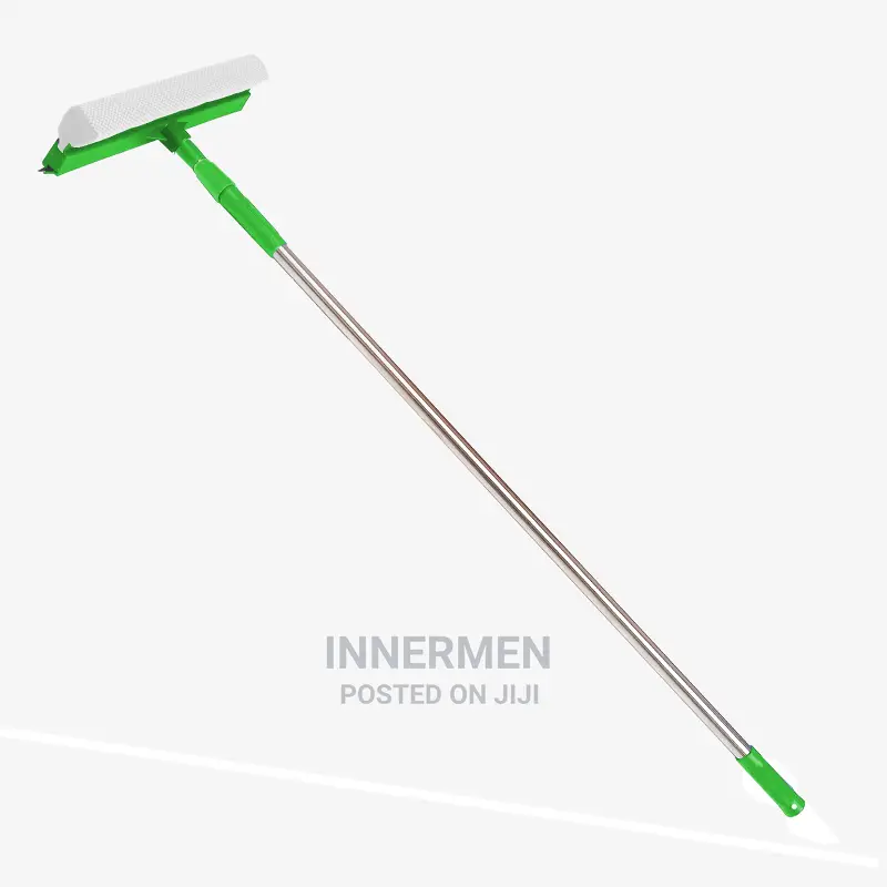 Glass Wiper With Extendable Telescopic Pole