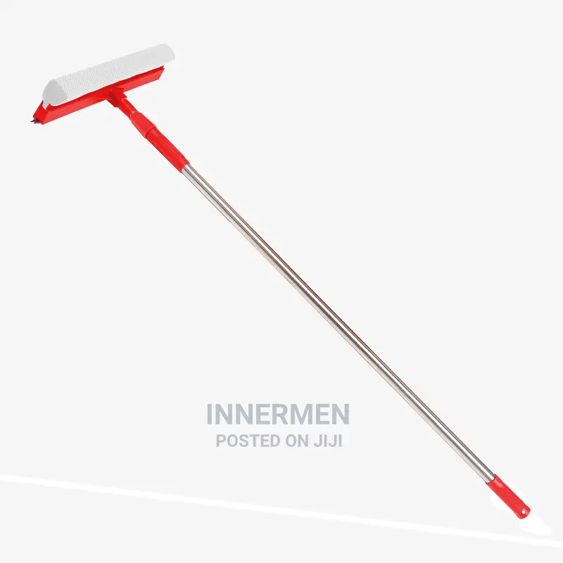 Glass Wiper With Extendable Telescopic Pole