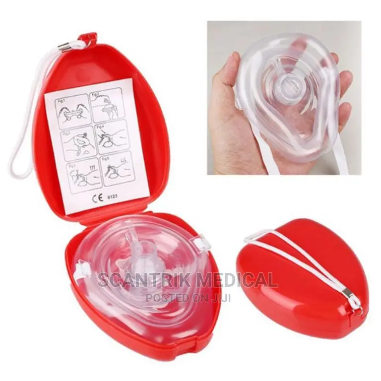 High Quality Medical Portable CPR Mask Breathable Bag Portab