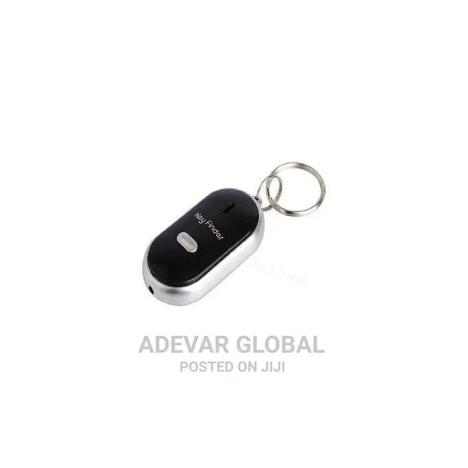 2pcs Plapie Whistle Key Finder With Light and Alarm