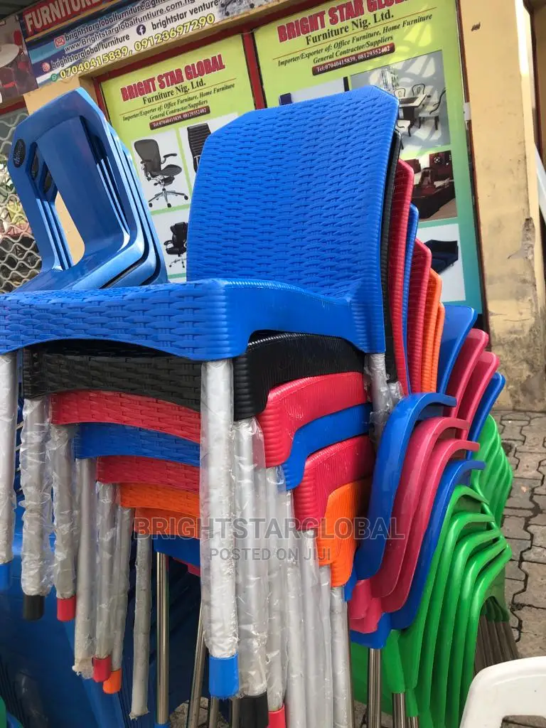 Plastic Chair With Iron Leg (Wholesale Price