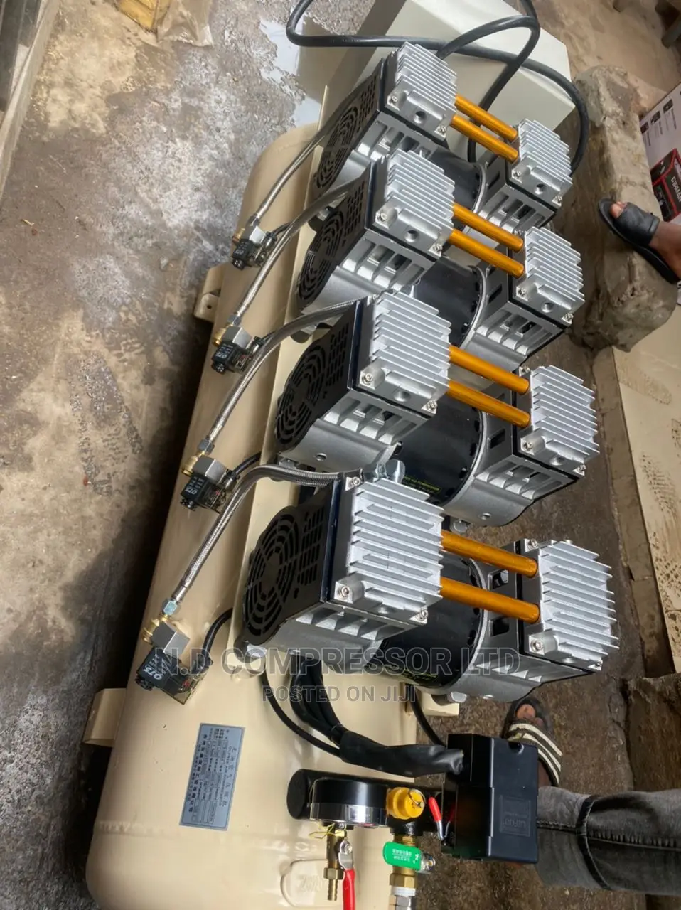 Oil Free Air Compressor 120liters