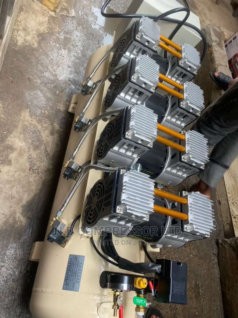 Oil Free Air Compressor 120liters