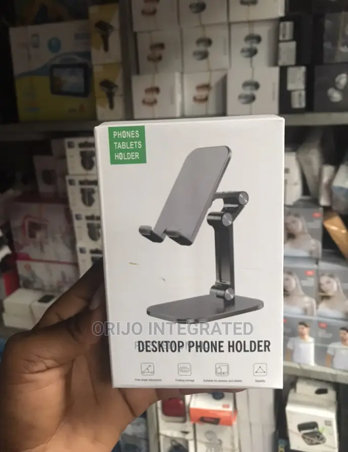 Foldable and Adjustable Phone Desktop Stand -