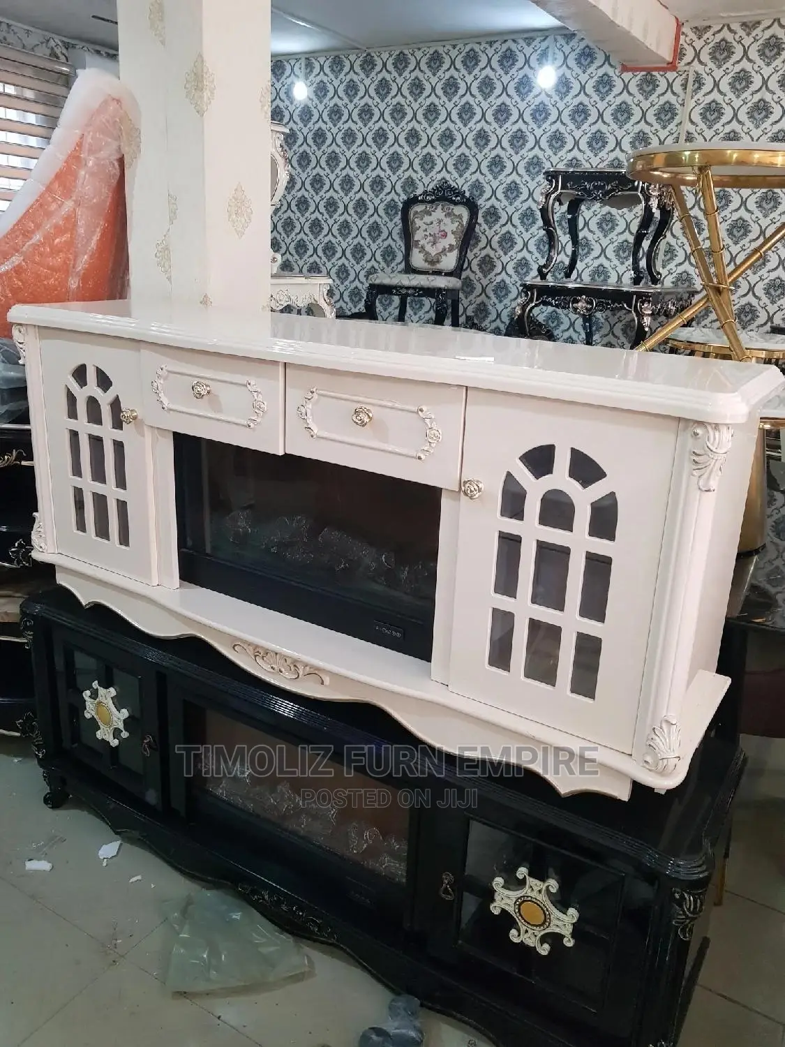 Fireplace Tv Stand/High Qualitywithvarious Storage Spaces