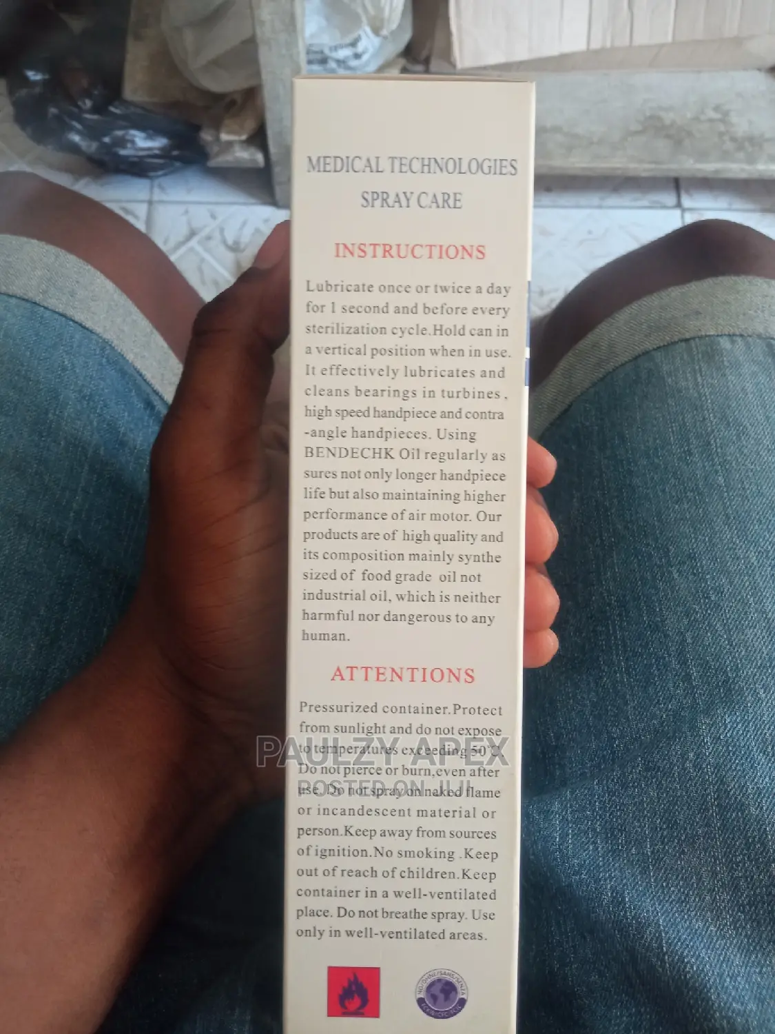 Hand Piece Spray
