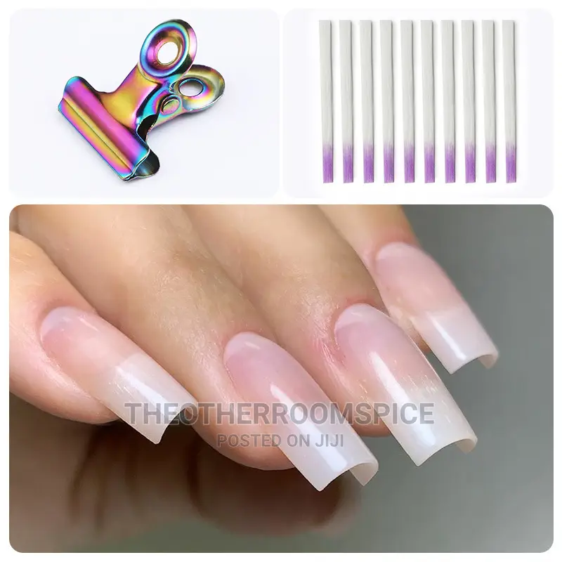 5pc Curve Steel Nail Art Pinching Tool Accessories
