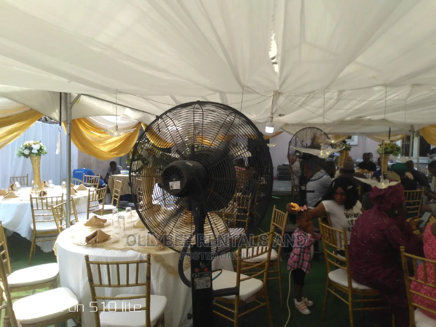 Rentals; Industrial Fans, Mist Fans And Mobile AC