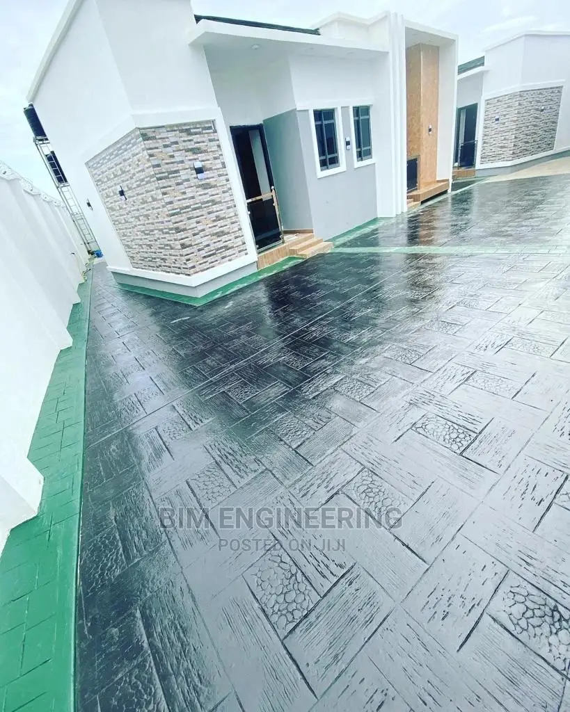 Concrete Stamp Services Coloured Floor Stamping