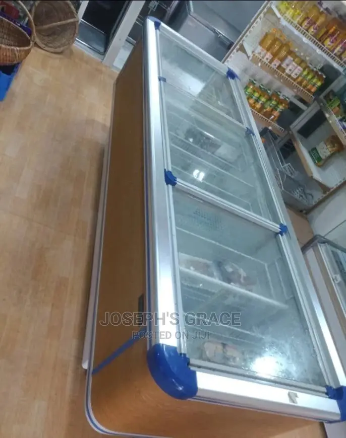 Industrial Island Freezer.