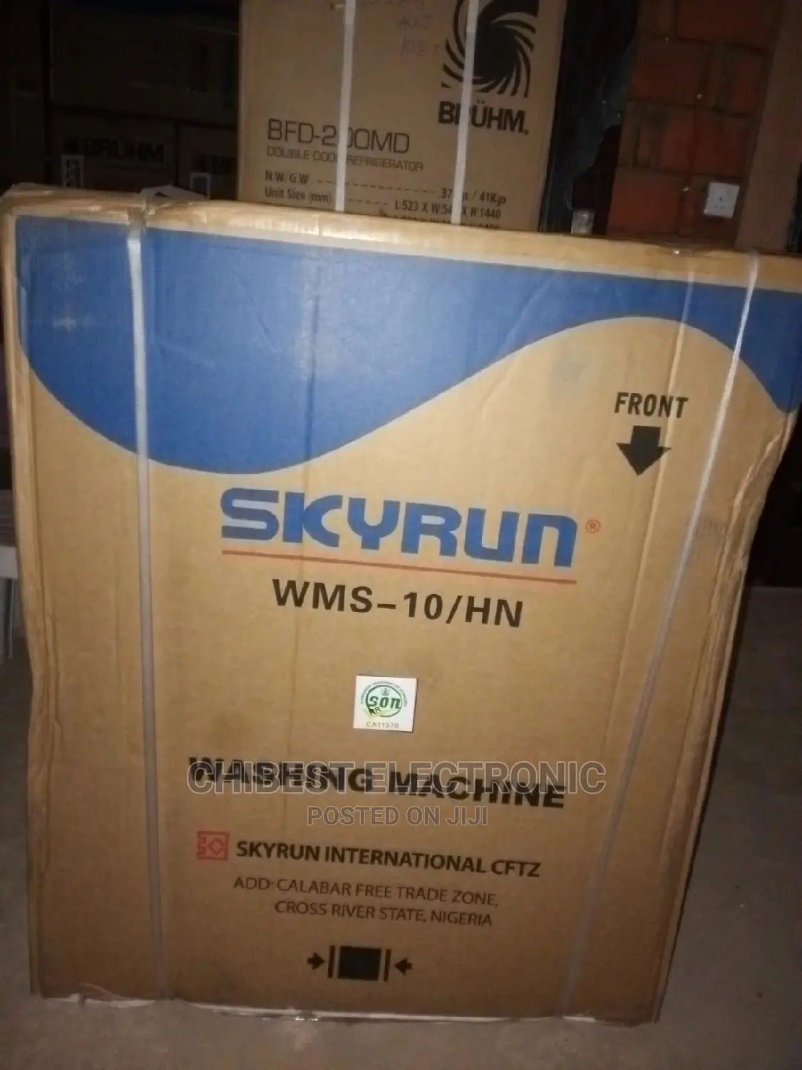 Washing Machine Skyrun With a Year Warranty Brand New