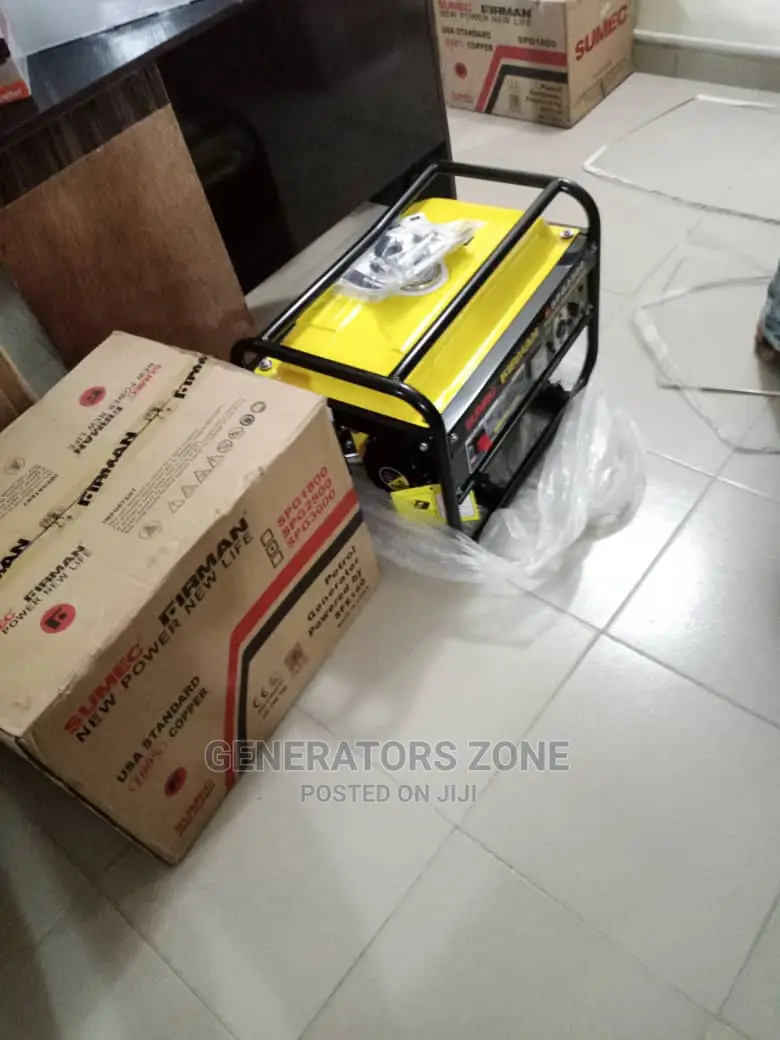 2.2kva Sumec Firman Manual Generator Spg2500