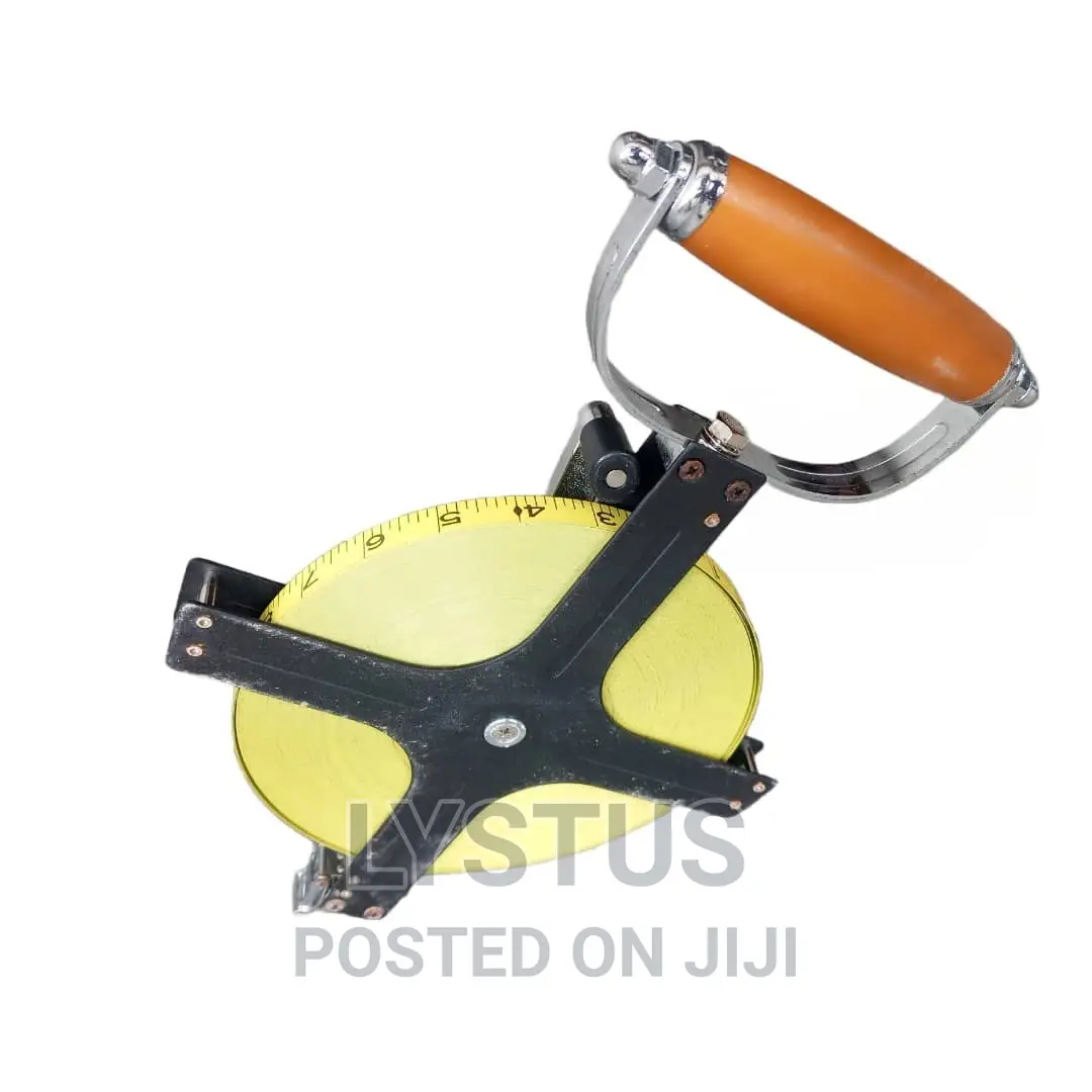100m/330ft Unigrip Metal Frame Long Steel Tape Measure