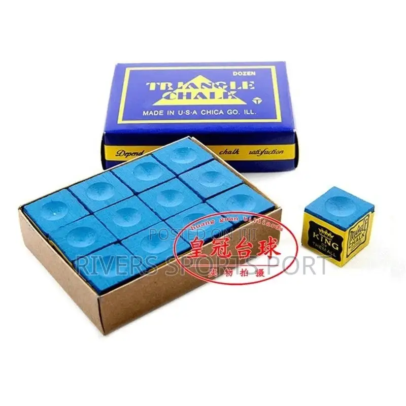Triangle Snooker Cue Stick Chalk