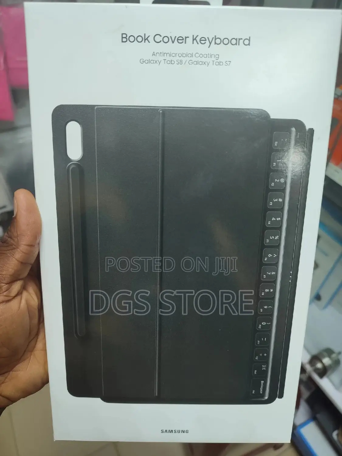 Samsung Book Cover Keyboard for Tab S8/S7