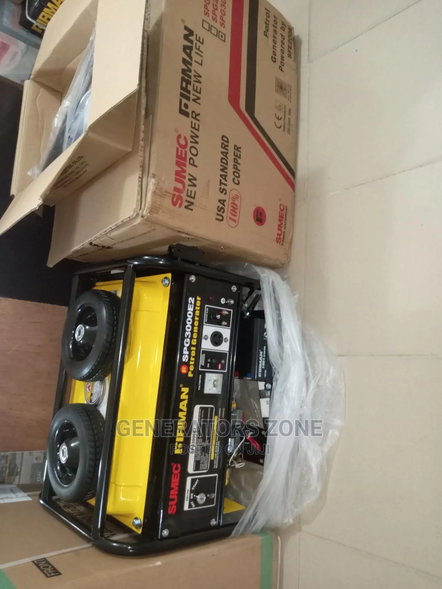 Sumec Spg3000e2 Automatic Key Start Generator 4.5 Kva