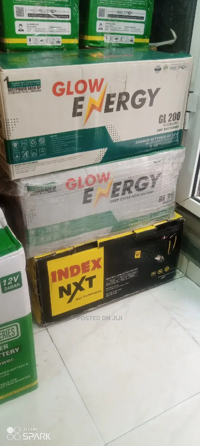 200ah Glow Energy Inverter Battery