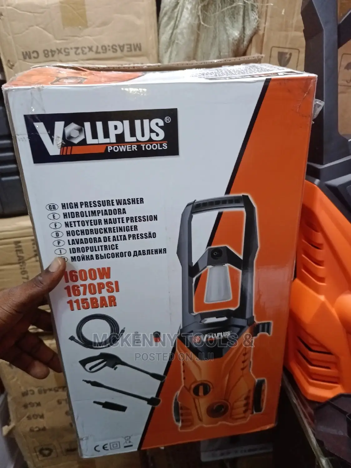 High Pressure Washer 1600W Brand Vollplus