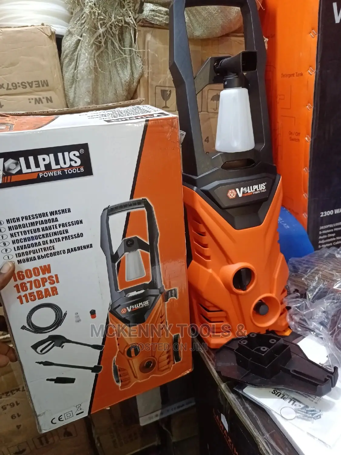 High Pressure Washer 1600W Brand Vollplus