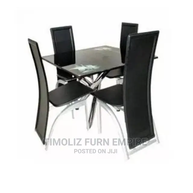 4sitters Dining Table With 4chairs, Very Unique and Superior
