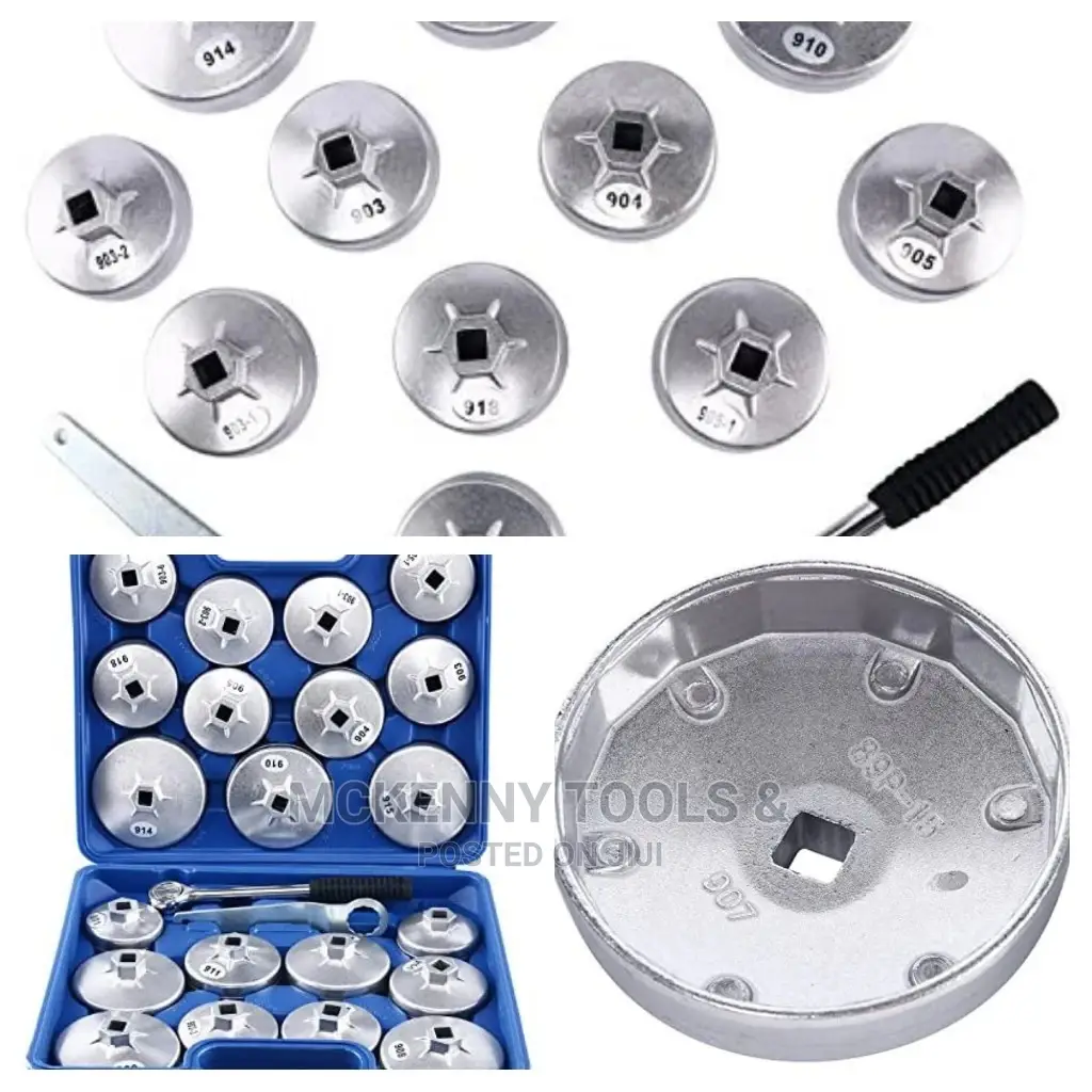 23 PCS Oil Filter Removal Wrench Set, Car Removal Garage