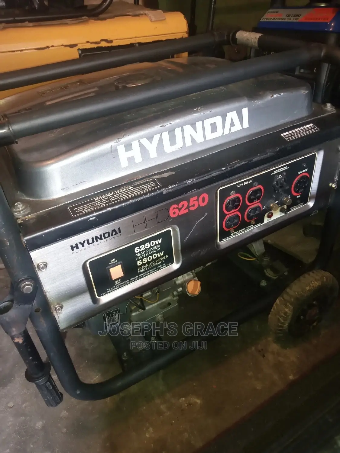 6250kva HYUNDAI (100%) Copper Silent Fuel Economic Generator