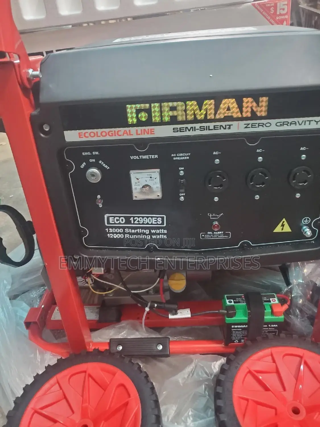 Firman Generator Eco12990es Complete 13.0kva Starting Watt
