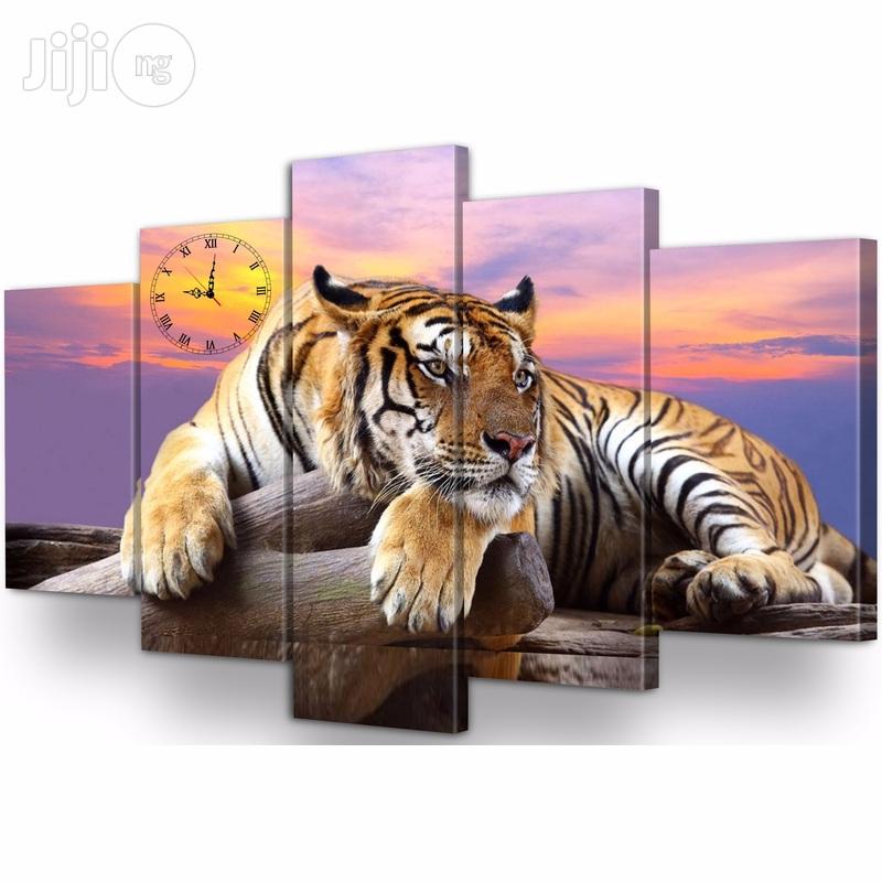 5 Panel Canvas Wall Art (Reference: Cp072)