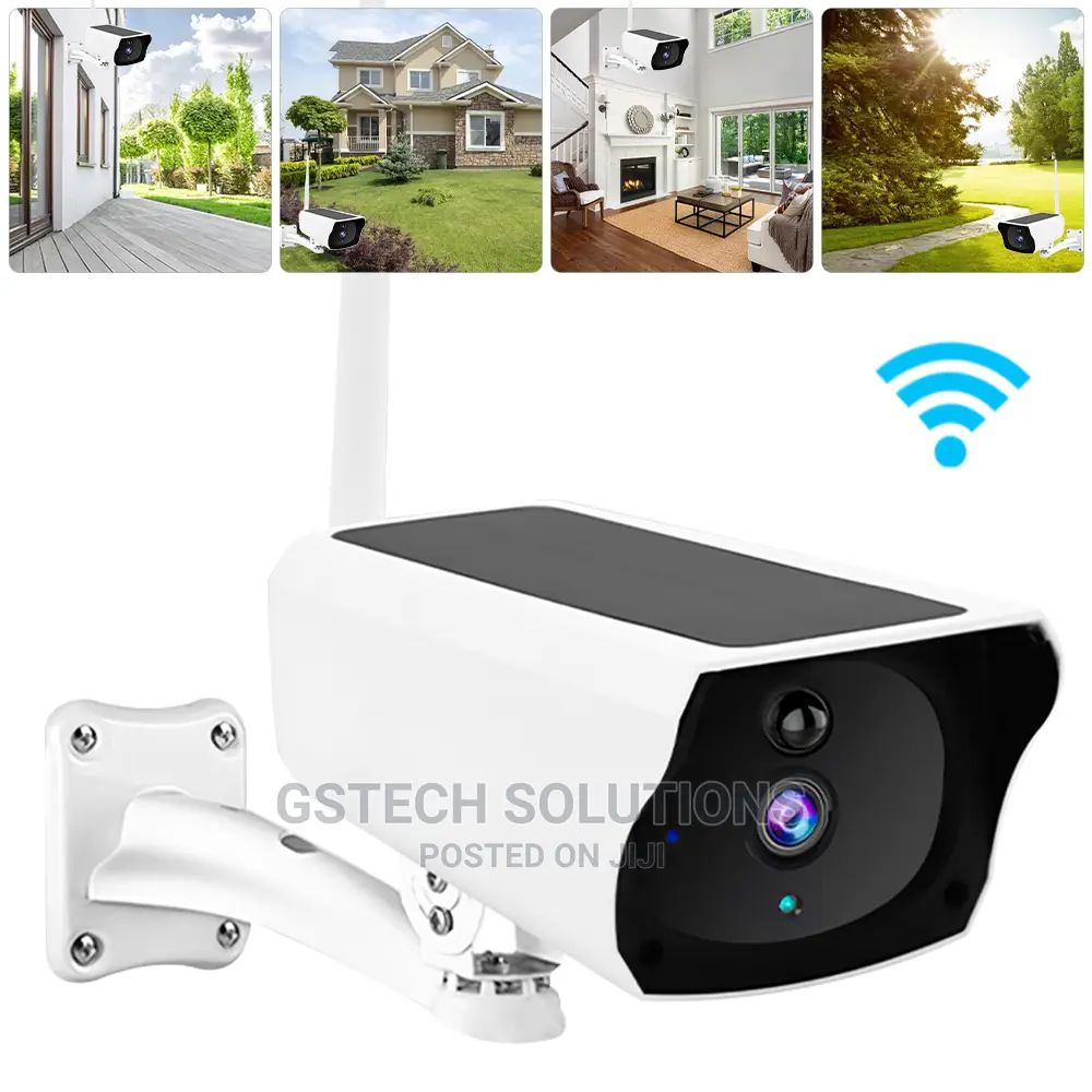 Low Power Solar Wifi Bullet Camera