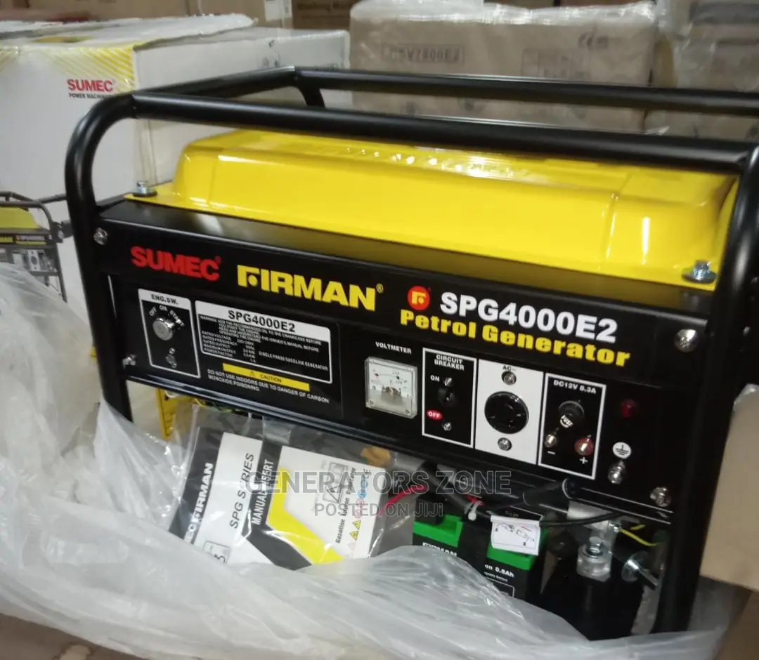 Sumec Firman6.5KVA Key Start Generator - SPG 4000E2