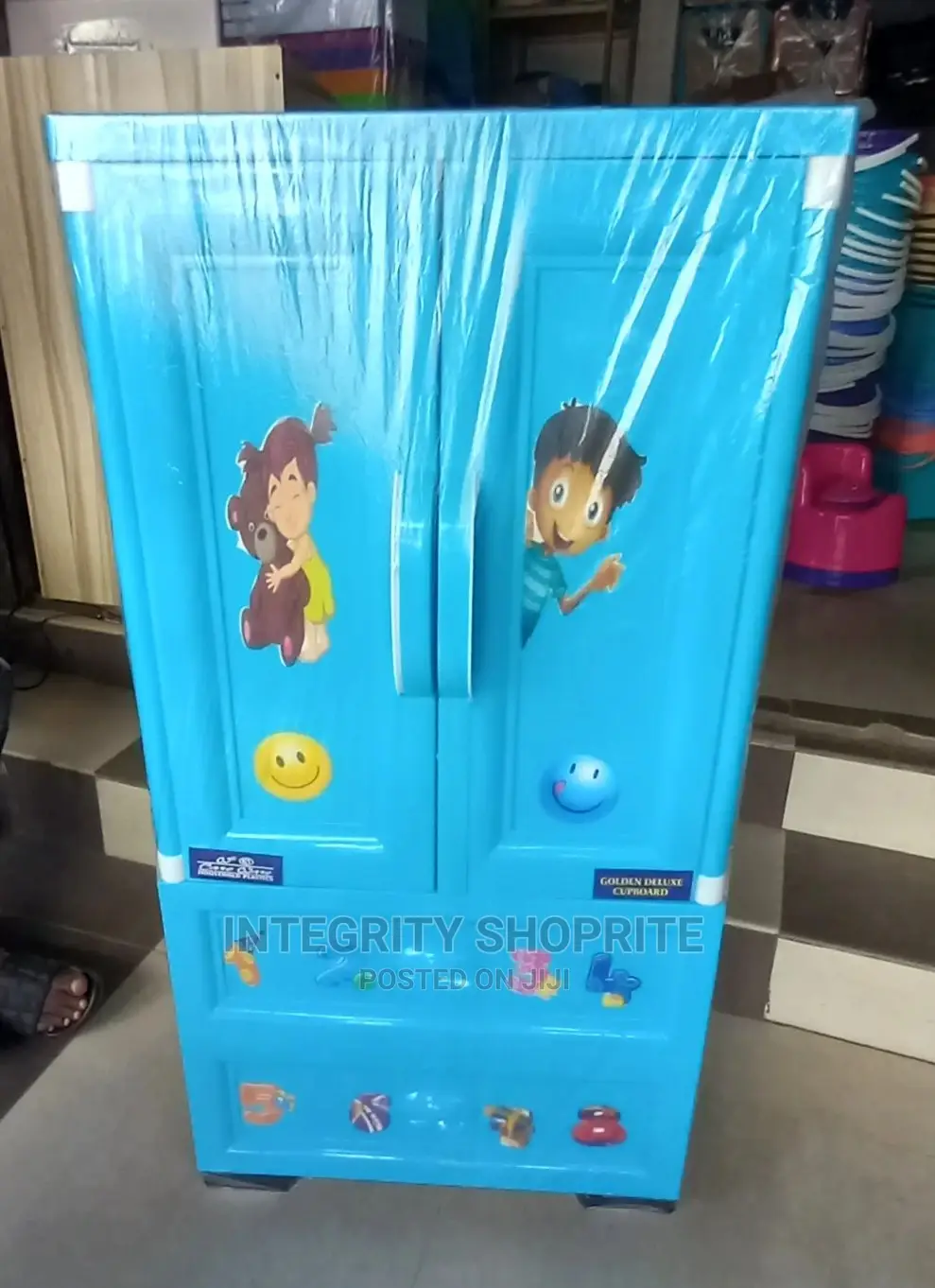 Children/Baby Strong Plastic Storage Wardrobe