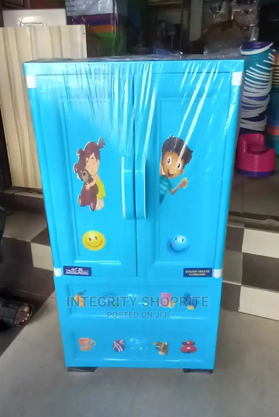 Children/Baby Strong Plastic Storage Wardrobe