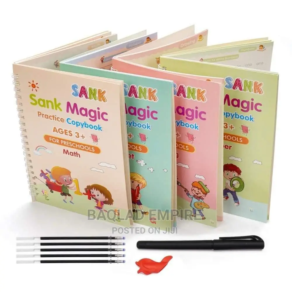 Sank Magic Practice Copybook for Children (S